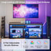 LED Tall TV Stand, Entertainment Center for 55/60/65 inch TV