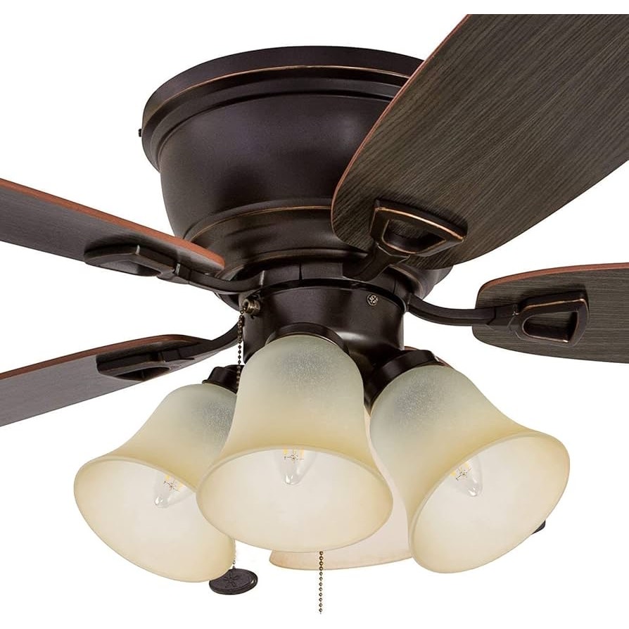 Set of 4 Glass Shade Replacement for Ceiling Fan