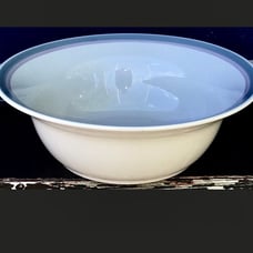 Vintage Discontinued PFALTZGRAFF Aura Pink 10.5 Salad Serving Bowl