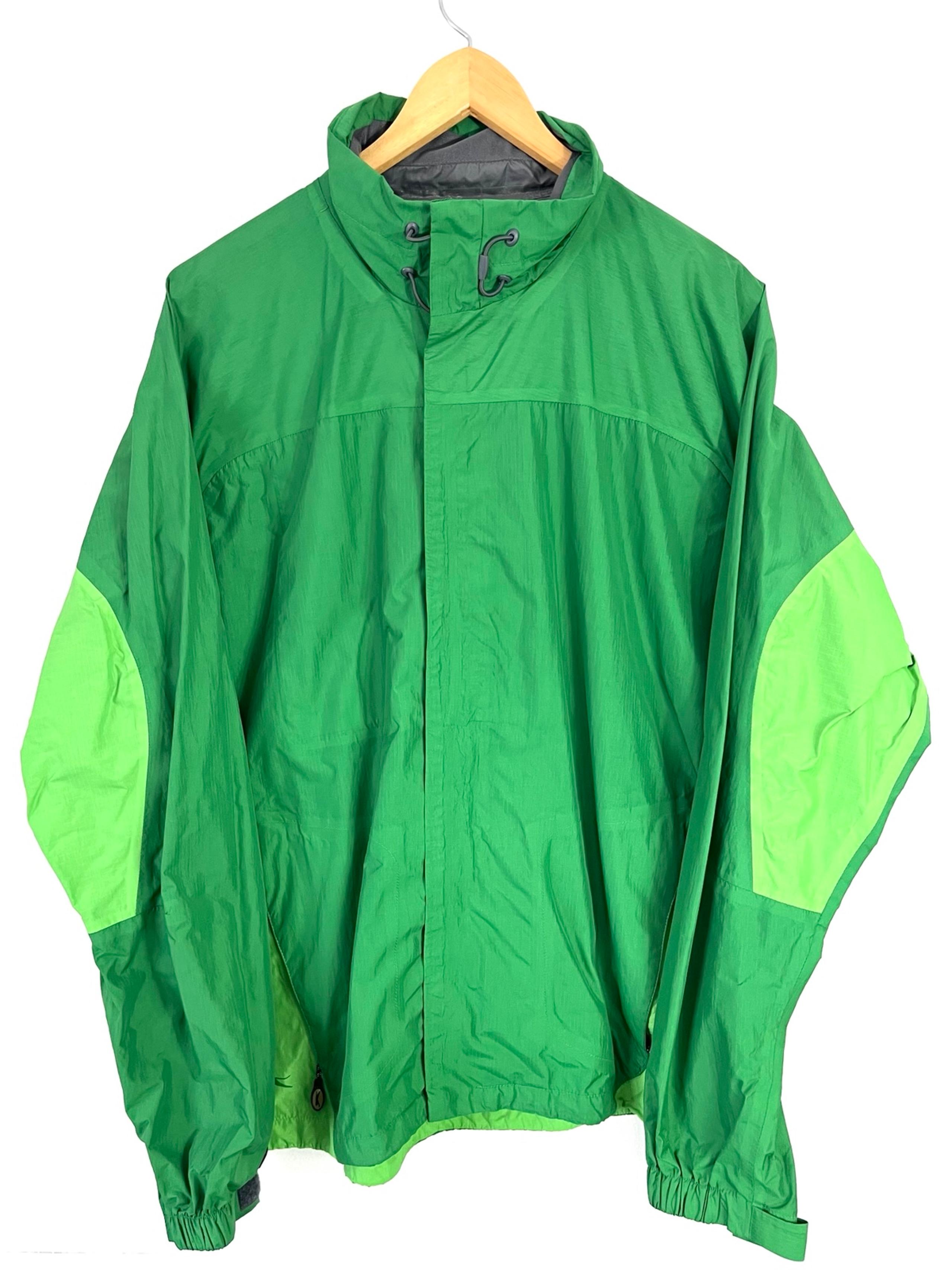 Slazenger Golf Green Full Zip Jacket Men's size Medium Zippered Pockets