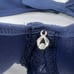 Fantasie Underwired T-Shirt Bra 38D Racerback Convertible NAVY NWOT
