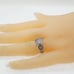 10k White Gold Estate Sale Diamond Engagement Ring SI2 H 0.32 TCW Size 7.50