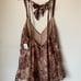 NEW Free People Swingin' It Romper In Withered Rose Size S