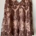 NEW Free People Swingin' It Romper In Withered Rose Size S