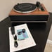 1 by ONE High Fidelity Belt Drive Bluetooth Turntable with Built-In Speakers