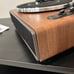 1 by ONE High Fidelity Belt Drive Bluetooth Turntable with Built-In Speakers
