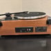 1 by ONE High Fidelity Belt Drive Bluetooth Turntable with Built-In Speakers