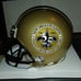 Saints 25th anniversary mini helmet