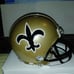 Saints 25th anniversary mini helmet