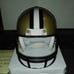 Saints 25th anniversary mini helmet