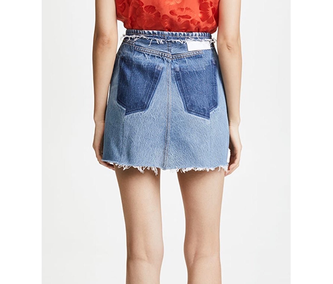 RE/DONE denim skirt size 26 - detail