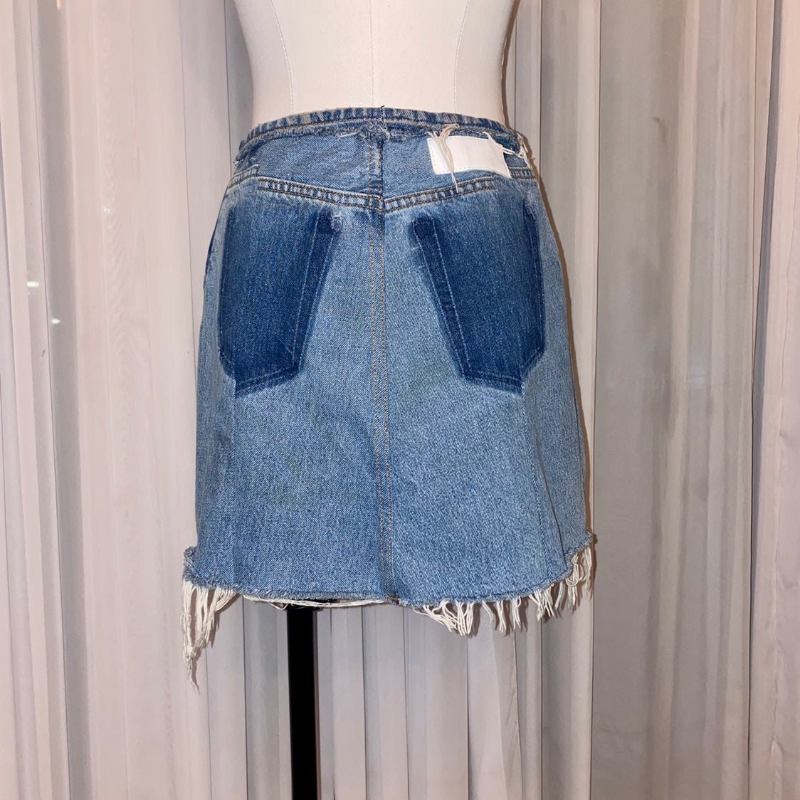 RE/DONE denim skirt size 26 - detail