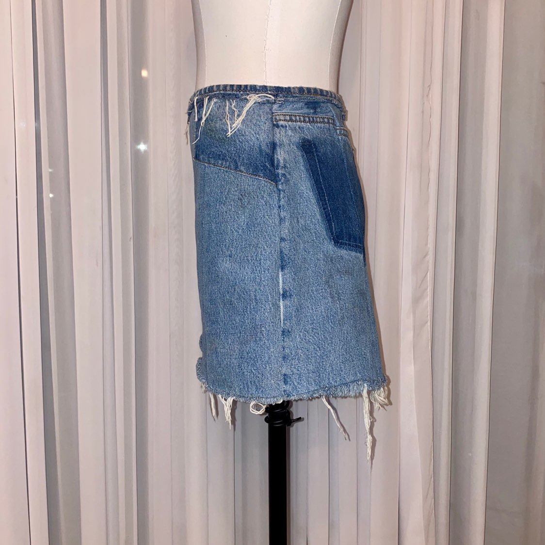 RE/DONE denim skirt size 26 - detail
