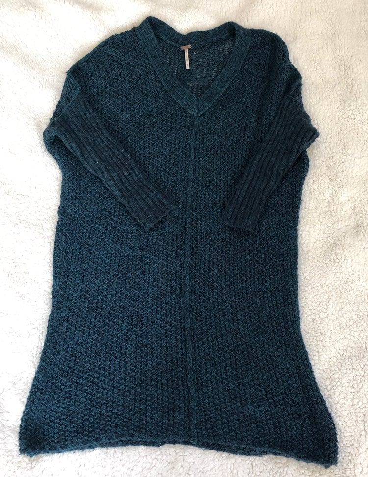 Free People Chucky Knit Oversized Sweate