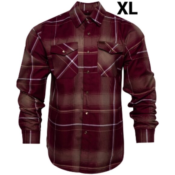 DIXXON Flannel CABERNET Limited Edition Flannel Shirt - Men's XL