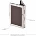 RFID Credit Card Holder Protector Heavy Duty Steel Metal Card Case Wallet Unisex