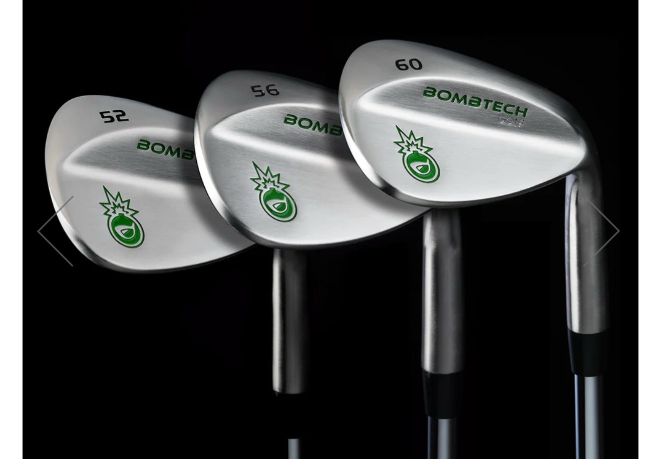 Bombtech Grenade Wedge Set (Gap, Sand, Lob) LEFT HANDED