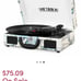 Portable record player