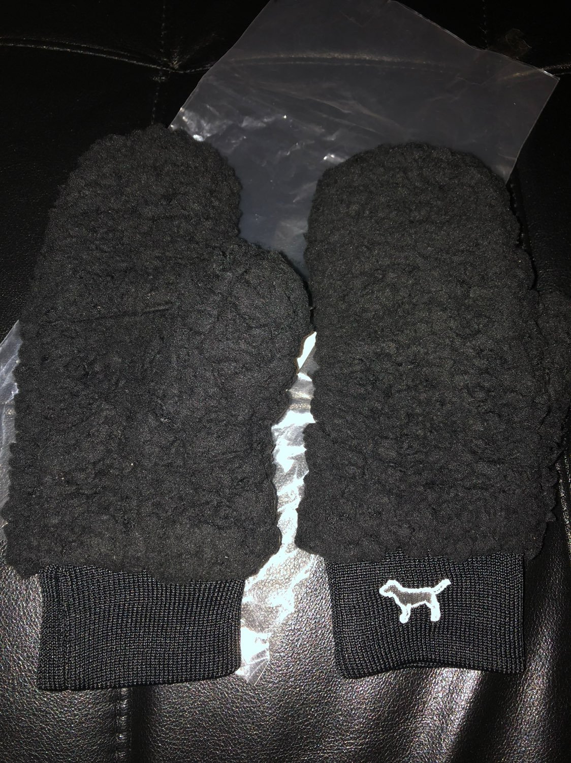 Pink Sherpa Mittens