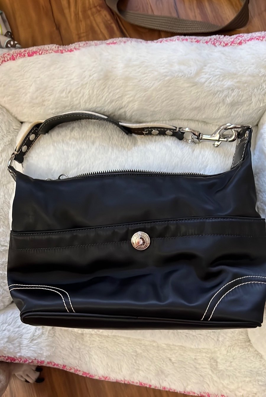 Coach black shoulder bag