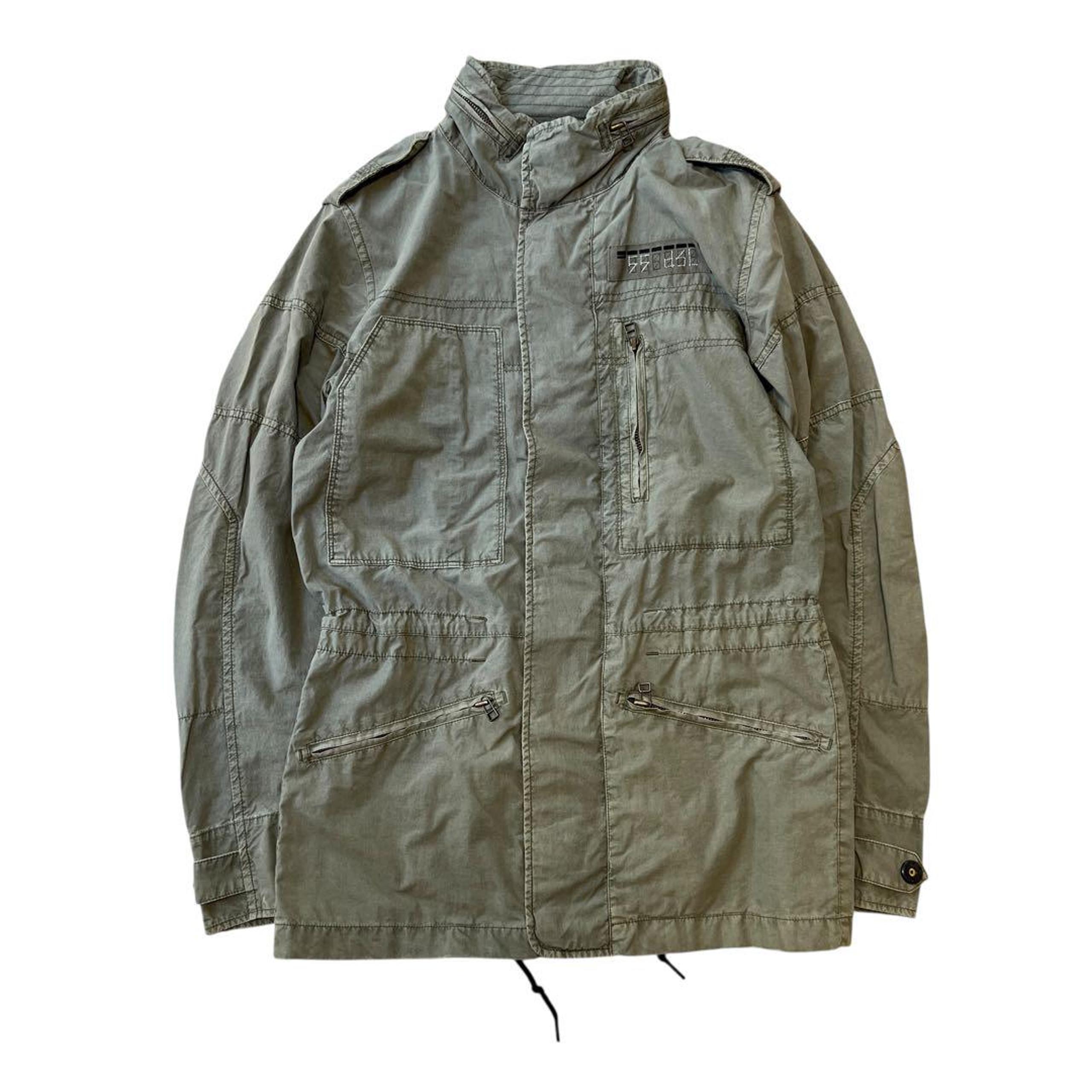 Y2K 00s Archive DIESEL military jacket