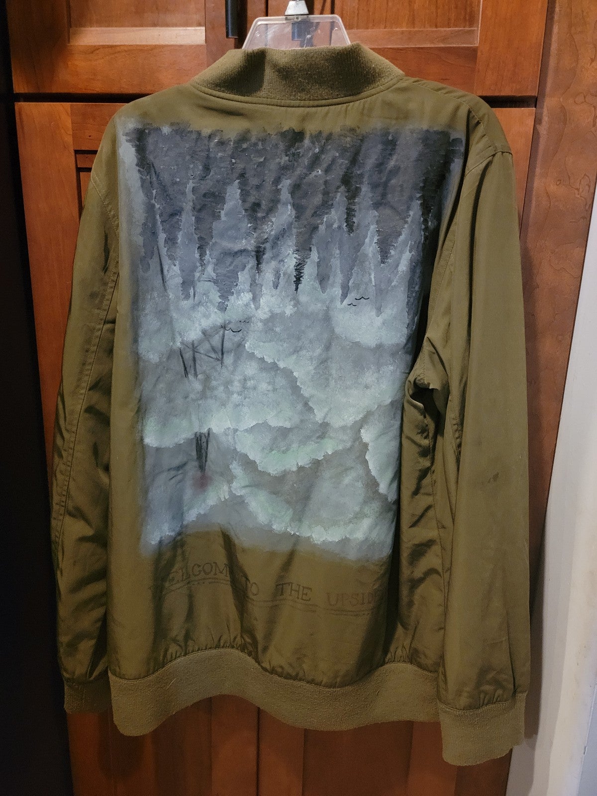 Stranger Things Jacket Hand Painted Halloween