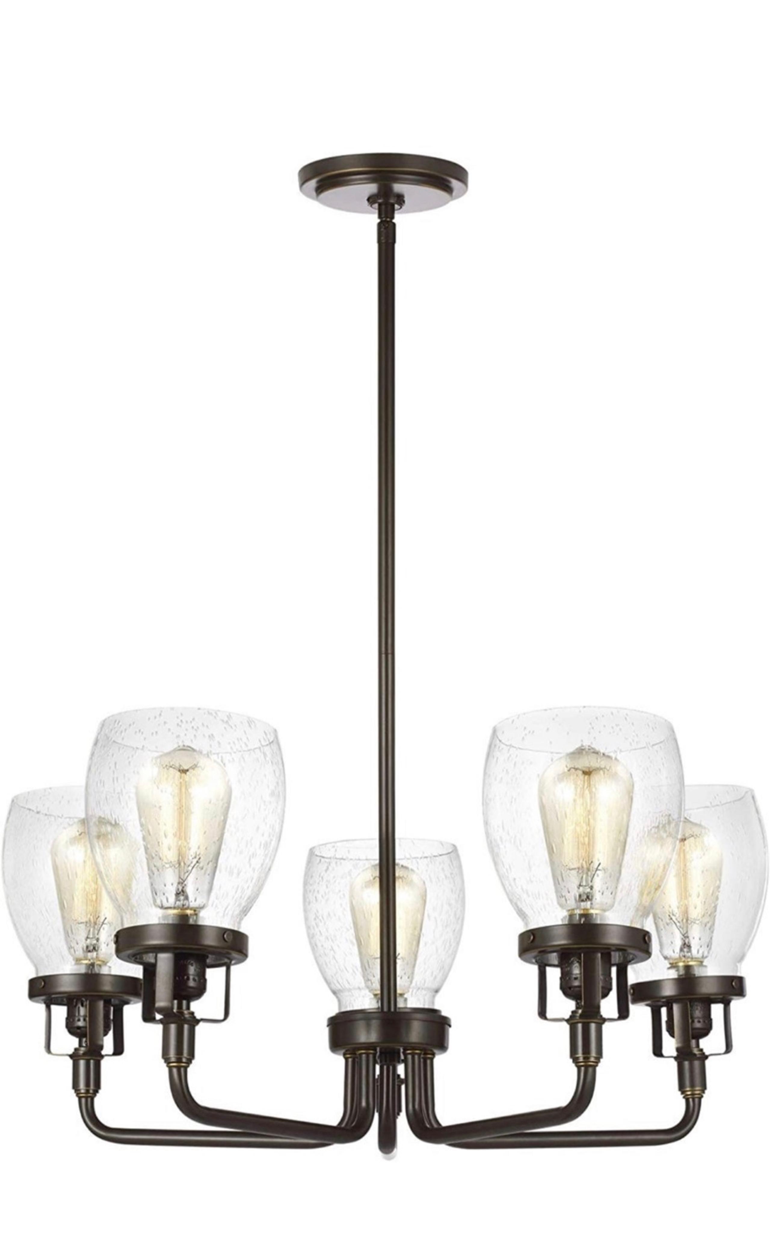Seagull Sea Gull (contact info removed)-782 Restoration Five Light Chandelier fr