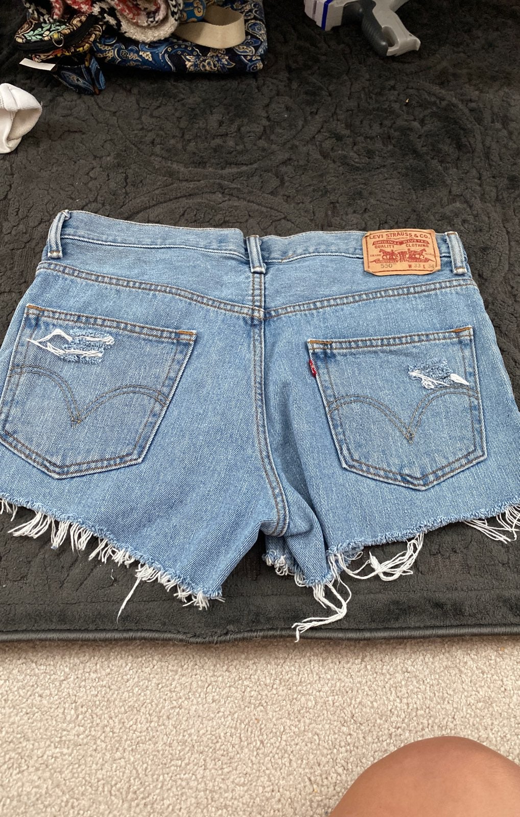 levi jean shorts