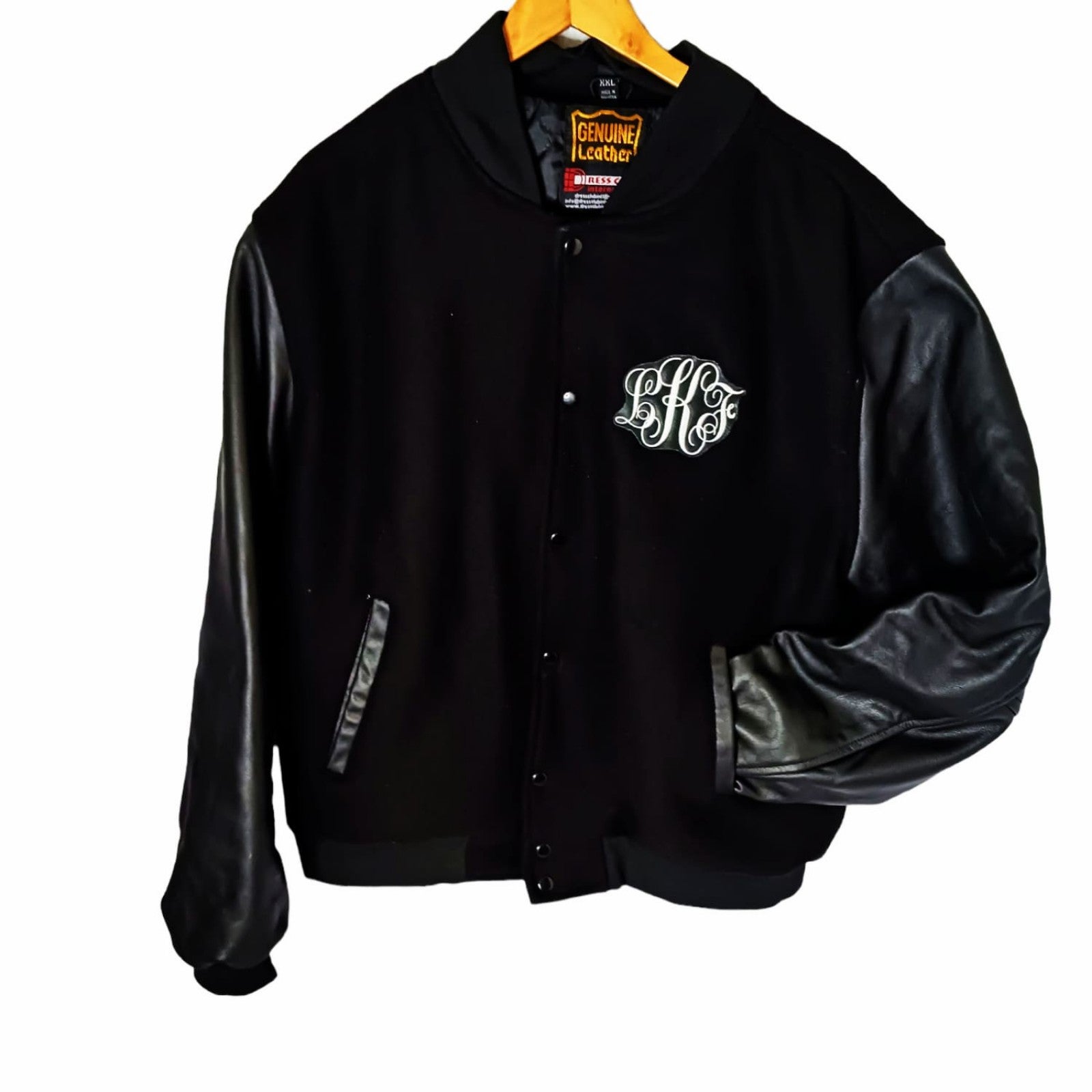 Lion Head Fashion Originals, Embroidered Varsity jacket