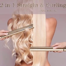 Titanium Hair Iron, Straightener and Cur