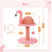 PAWZ Road Cat Scratching Post Flamingo Sisal Claw Scratcher Post for Small Cat,