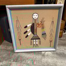 Mid century sand art