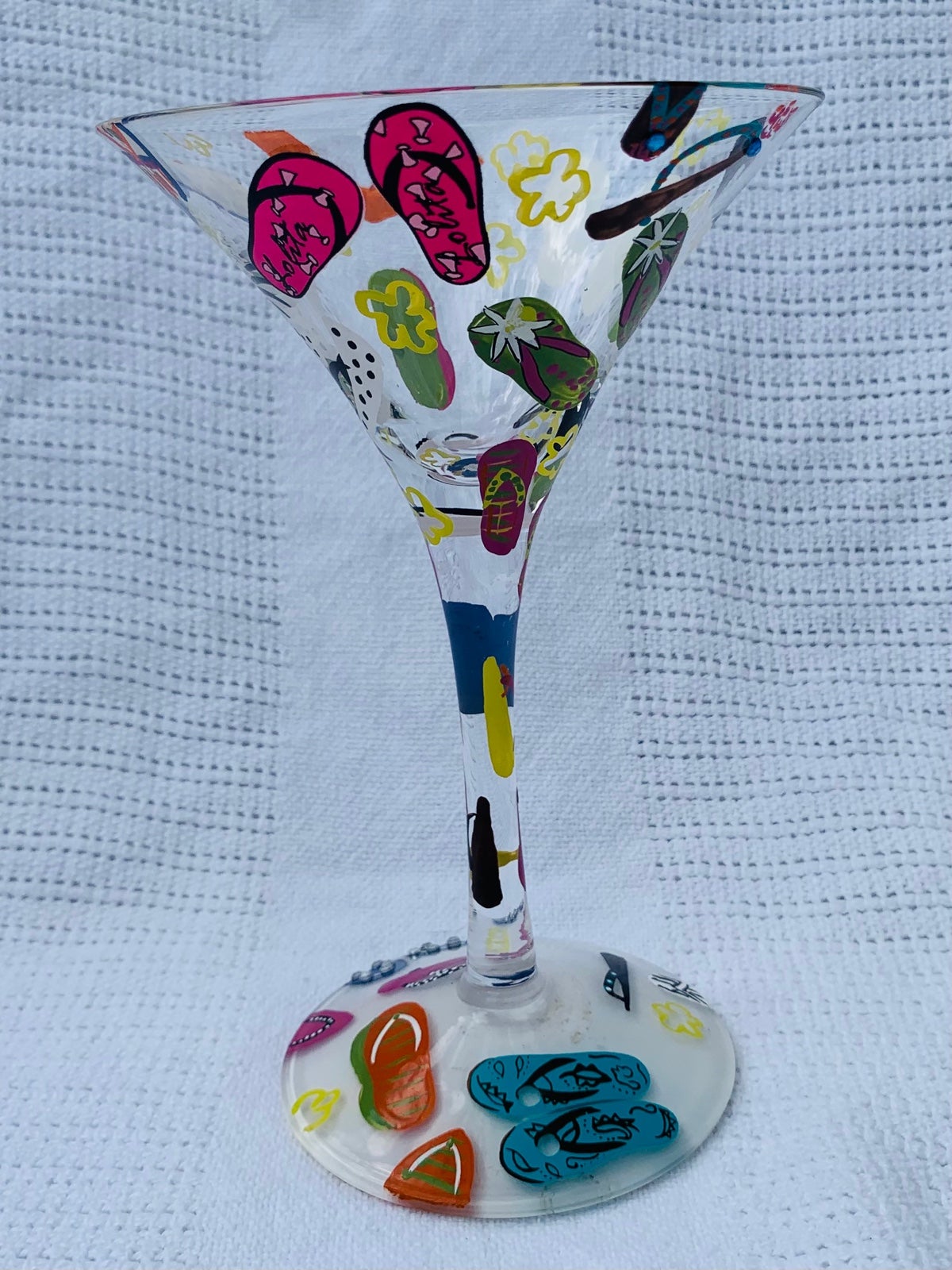 Lolita Flip Flop Martini Glass