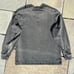 Y2K Black Grey Overdyed Reworked Canvas Reinforced Henley