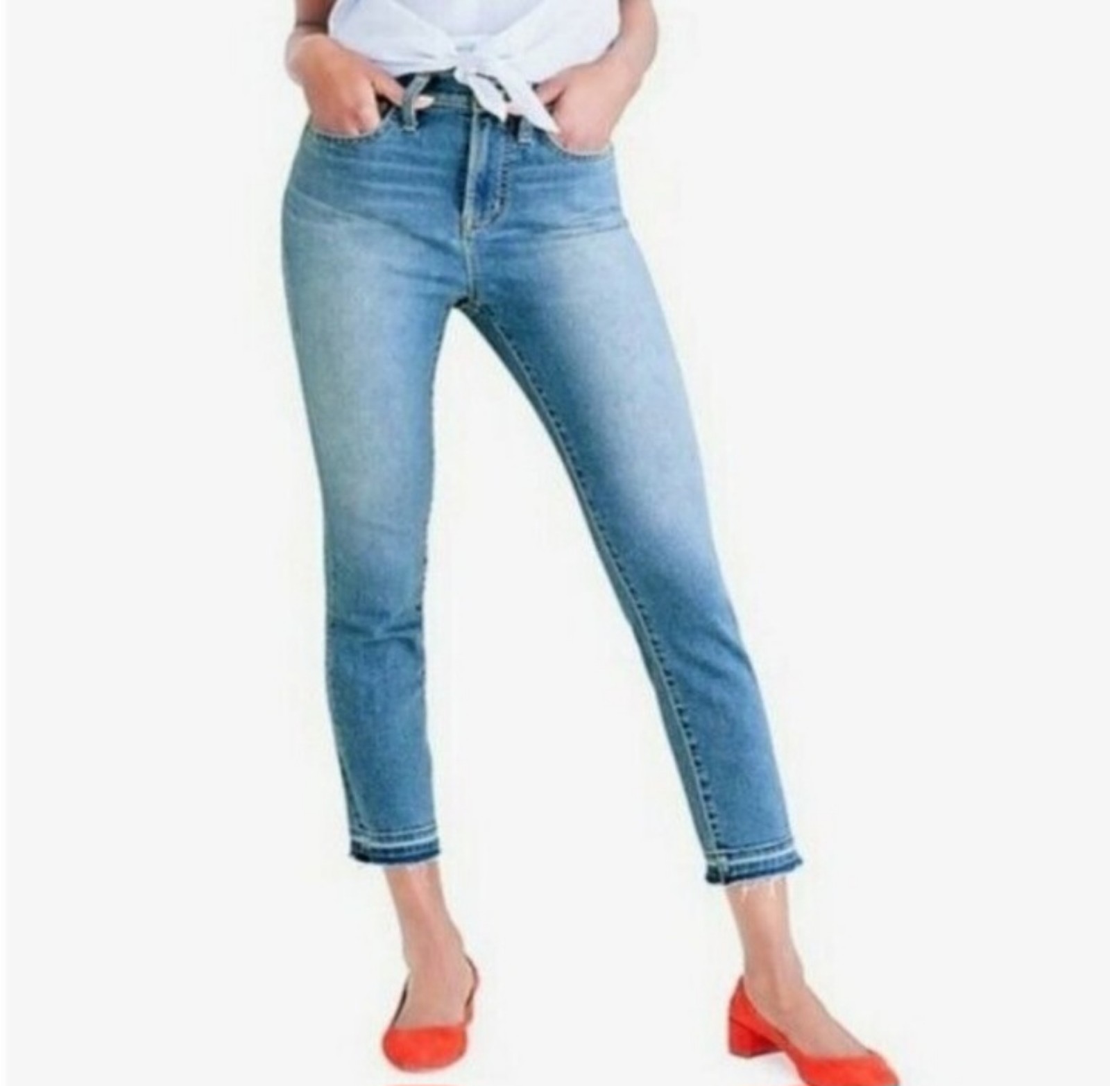 J. Crew Denim Jeans Size 29 Light Wash Skinny