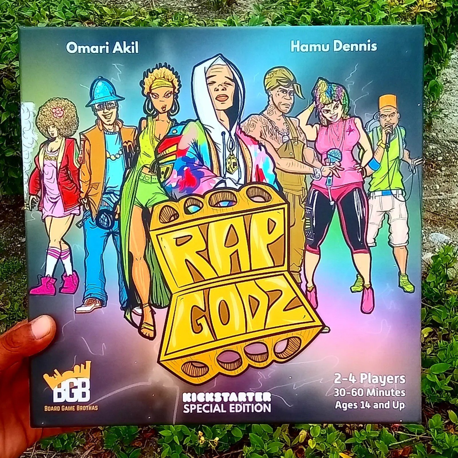 Rap Godz Kickstarter Special Edition Board Game