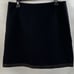 Ralph Lauren Black Label Women's 10 Wool Solid Black Mini Skirt