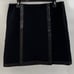 Ralph Lauren Black Label Women's 10 Wool Solid Black Mini Skirt