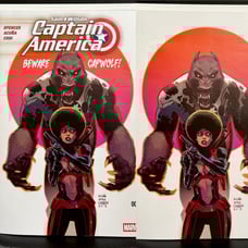 Sam Wilson Captain America #3 WHATNOT Trade/Virgin Variant-Set-VF