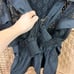 Free People Movement Pixie Black Crochet Pullover Size Large