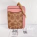 NWT Coach Zip Card Case In Signature Canvas CW883