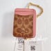 NWT Coach Zip Card Case In Signature Canvas CW883