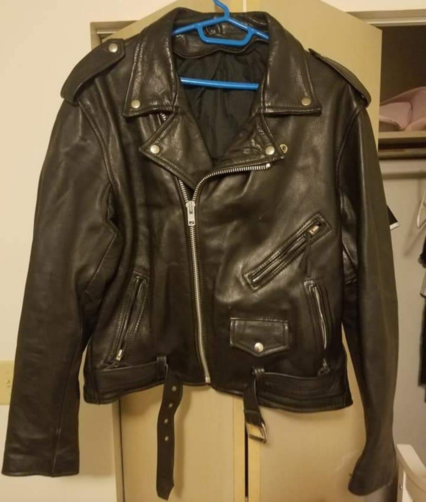 mens leather jacket