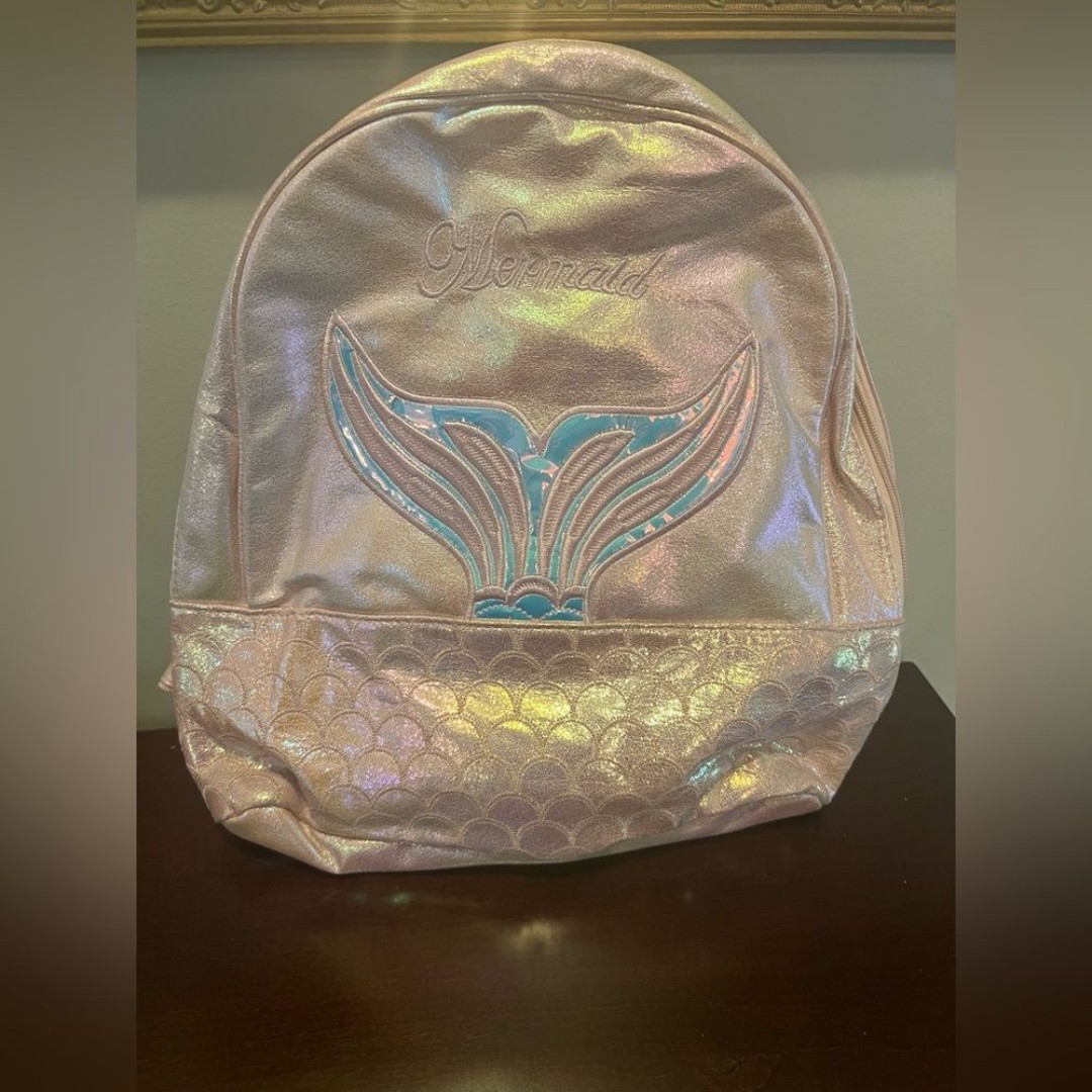Iridescent Backpack - Pink and Blue