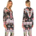 Cleobella Onyx Tropical Button Down Long Sleeve Pajama Top