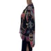 Cleobella Onyx Tropical Button Down Long Sleeve Pajama Top