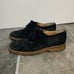 Celine Black Suede Lace Up Oxford