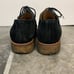 Celine Black Suede Lace Up Oxford