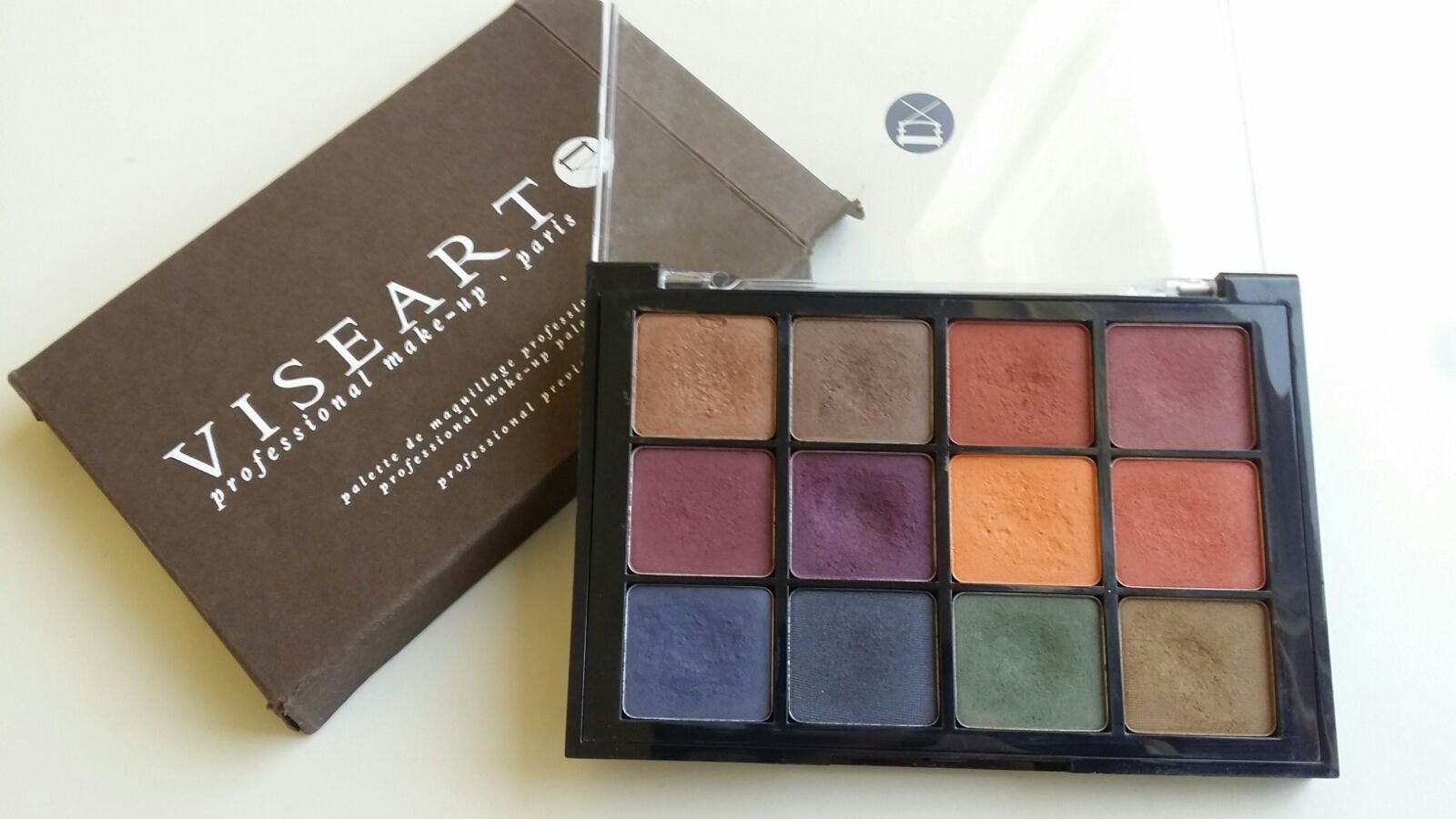 VISEART Dark Matte Palette