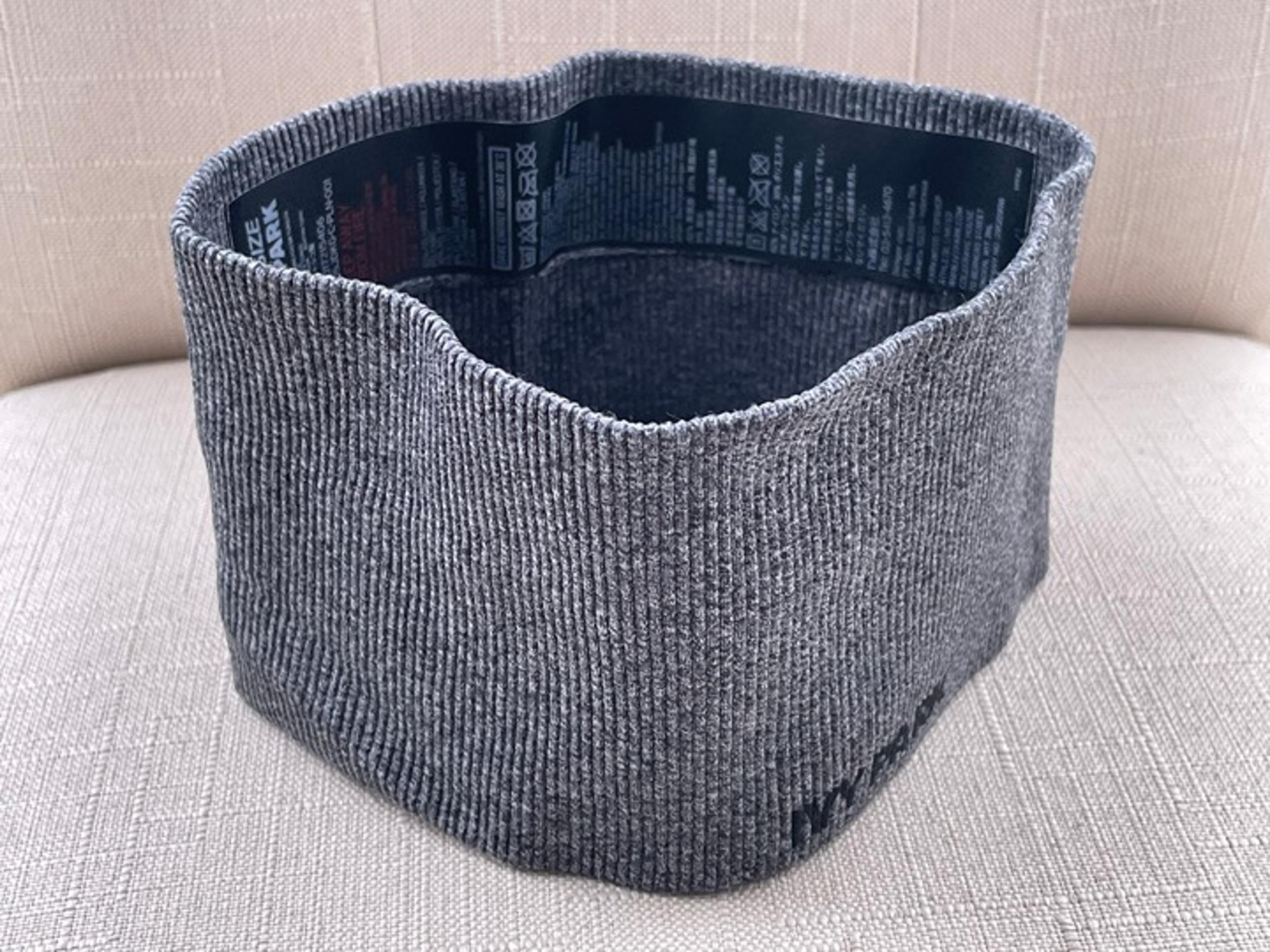 Ivy Park Women Headband Gray Sport Ribbed Wide Forehead band One Size